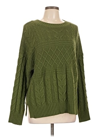 Time and Tru Pullover Sweater (view 1)