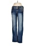 Baby Phat Hearts Blue Jeans Size 1 - photo 1