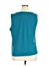Worthington Teal Sleeveless Blouse Size XL - photo 2