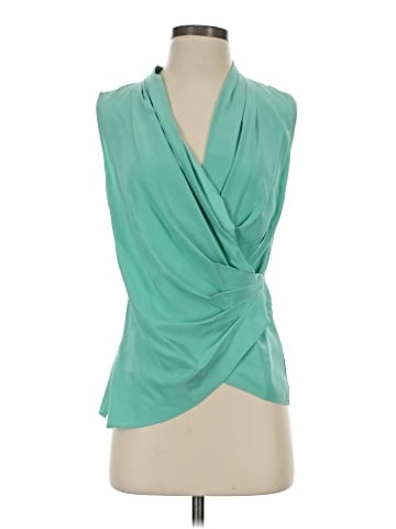 Lafayette 148 New York Sleeveless Silk Top (view 1)