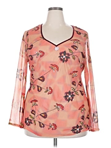 Millenium Long Sleeve Blouse (view 1)