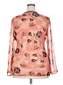 Millenium 100% Viscose Pink Long Sleeve Blouse Size 18 - photo 2