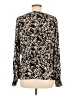 Halogen Black Long Sleeve Blouse Size M - photo 2