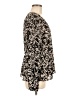 Halogen Black Long Sleeve Blouse Size M - photo 4