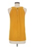 Speed Limit MPH 100% Polyester Yellow Sleeveless Blouse Size M (estimated) - photo 2