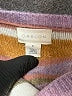 Caslon Stripes Purple Pullover Sweater Size XL - photo 7