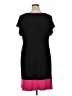 MSK Color Block Black Casual Dress Size 1X - photo 2