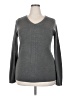 Karen Scott 100% Acrylic Gray Pullover Sweater Size XXL - photo 1