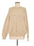 OAK + FORT Solid Tan Pullover Sweater Size M - photo 1