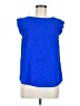 Monteau Blue Sleeveless Blouse Size M - photo 1