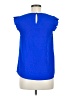 Monteau Blue Sleeveless Blouse Size M - photo 2