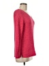 Magaschoni Red Pullover Sweater Size M - photo 4