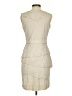 BCBGMAXAZRIA Ivory Cocktail Dress Size S - photo 2