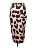 Shein Animal Print Brown Casual Skirt Size S - photo 1