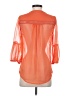 Gibson 100% Polyester Orange 3/4 Sleeve Blouse Size S - photo 2