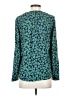 Unbranded 100% Rayon Green Long Sleeve Blouse Size 0 - photo 2