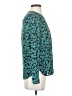 Unbranded 100% Rayon Green Long Sleeve Blouse Size 0 - photo 4