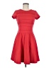 Parker Solid Red Cocktail Dress Size M - photo 1