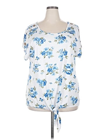 Mystree Short Sleeve Blouse (view 1)
