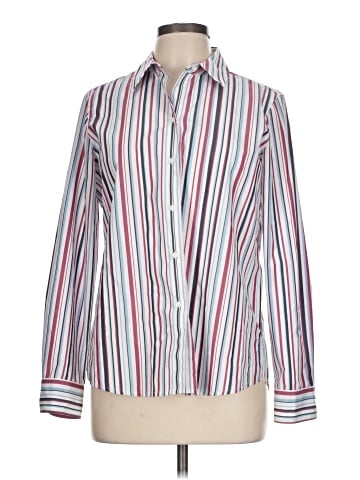 Foxcroft Long Sleeve Blouse (view 1)