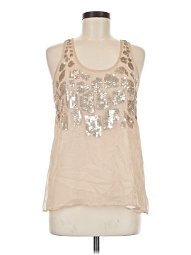 Mm Couture Sleeveless Silk Top