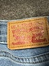 Levi's Stripes Blue Jeans Size 6 - photo 7