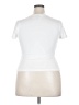 Scoop White Short Sleeve Turtleneck Size XXL - photo 2