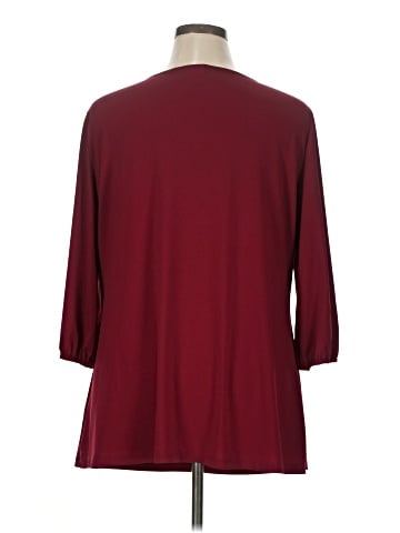 Tempted 3/4 Sleeve Blouse (view 2)