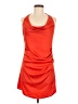 Glam Orange Cocktail Dress Size M - photo 1