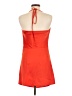 Glam Orange Cocktail Dress Size M - photo 2