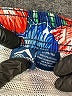 Kanu Surf 100% Polyester Tropical Blue Board Shorts Size 14 - 16 - photo 3
