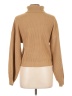 Zaful 100% Acrylic Tan Turtleneck Sweater Size L - photo 2
