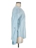 Splendid 100% Rayon Blue Long Sleeve Blouse Size M - photo 4