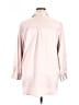 Gap 100% Polyester Metallic Pink 3/4 Sleeve Blouse Size XL - photo 2