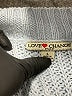 Love Change 100% Acrylic Gray Turtleneck Sweater Size L - photo 7