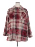 Torrid Plaid Red 3/4 Sleeve Button-Down Shirt Size 2X Plus (2) - photo 1