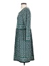 Max Studio Print Green Casual Dress Size S - photo 5