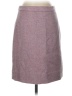 J.Crew 100% Wool Tweed Burgundy Wool Skirt Size 2 (tall) - photo 1
