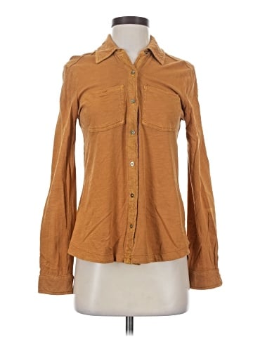 Maeve by Anthropologie Long Sleeve Button-Down Shirt (view 1)