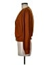 Halogen 100% Polyester Brown Long Sleeve Blouse Size M - photo 5