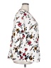 Cure 100% Polyester Floral White 3/4 Sleeve Blouse Size 2X - photo 4