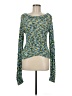 Ramy Brook Tweed Teal Blue Cardigan Size M - photo 1