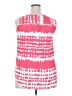 Como Vintage 100% Rayon Pink Sleeveless Blouse Size 2X - photo 2