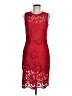 Just Me 100% Polyester Red Cocktail Dress Size M - photo 1