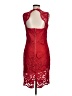 Just Me 100% Polyester Red Cocktail Dress Size M - photo 2