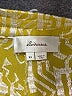 Elevenses 100% Viscose Print Yellow Shorts Size XS - photo 3