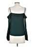 Express 100% Polyester Teal Sleeveless Blouse Size XS - photo 2