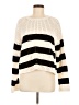 Zara Stripes Ivory Pullover Sweater Size M - photo 1