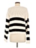 Zara Stripes Ivory Pullover Sweater Size M - photo 2