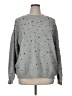 Crown & Ivy Stars Gray Pullover Sweater Size 1X - photo 1